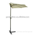 9 feet tan market aluminum umbrella commercial Patio half umbrella